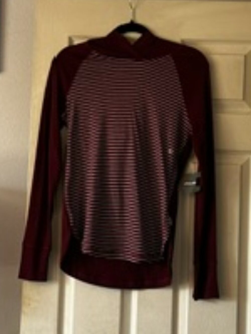 NWT Eddie Bauer Striped Pullover Hoodie - Size M